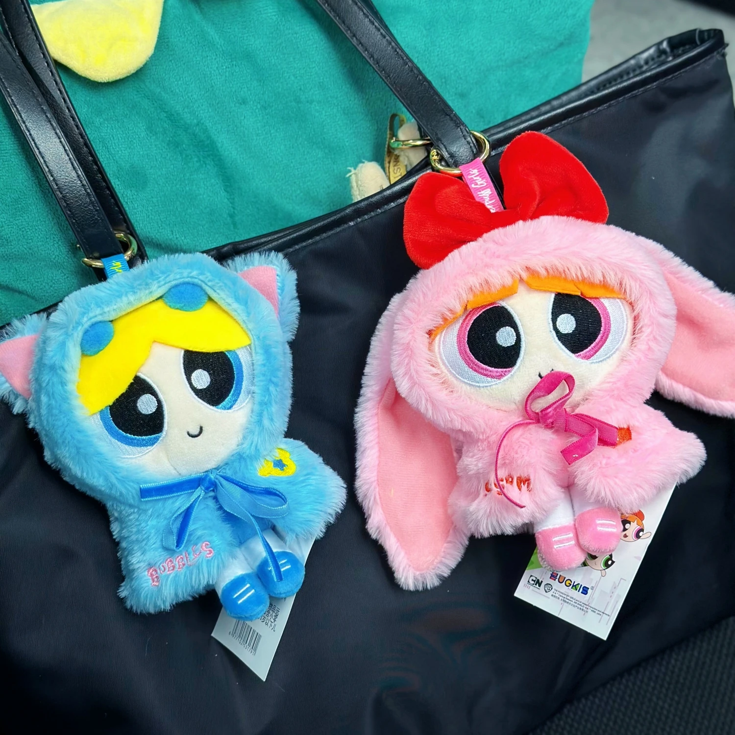 HUGKIS Original Soft Fluffy The Powerpuff Girls Plush Keychain with Removable Hooded Cape Cute Stuffed Blossom Bubbles Buttercup
HUGKIS Original Soft Fluffy The Powerpuff Girls Plush Keychain with Removable Hooded Cape Cute Stuffed Blossom Bubbles Buttercup