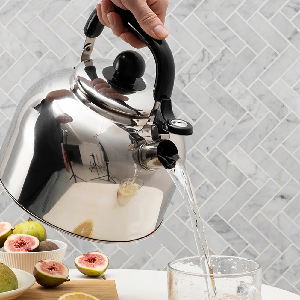 5L Whistling Tea Kettle Stainless Steel Stovetop Pot Heat Resistant Handle Fast Boiling Large Capacity Kitchen Teakettle For
5L Whistling Tea Kettle Stainless Steel Stovetop Pot Heat Resistant Handle Fast Boiling Large Capacity Kitchen Teakettle For