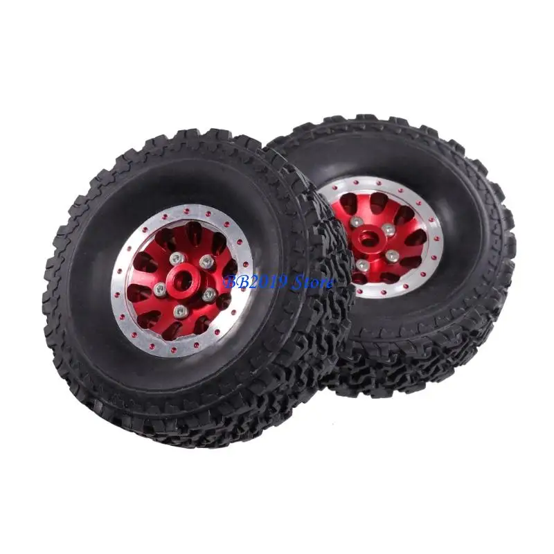Q0KB 4Pcs All Terrain Remote Control Car Wheel Assemblies Secure Beadlock Design and Rubber Tire Construction
Q0KB 4Pcs All Terrain Remote Control Car Wheel Assemblies Secure Beadlock Design and Rubber Tire Construction