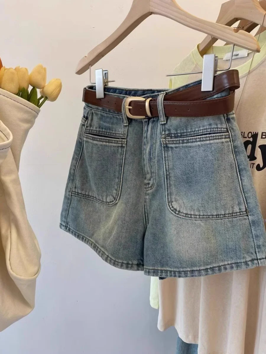 High Waist A-Line Wide Leg Short Jeans Women's Summer 2024 plus Size Trendy Slimming Design Casual Fashionable Shorts
High Waist A-Line Wide Leg Short Jeans Women's Summer 2024 plus Size Trendy Slimming Design Casual Fashionable Shorts