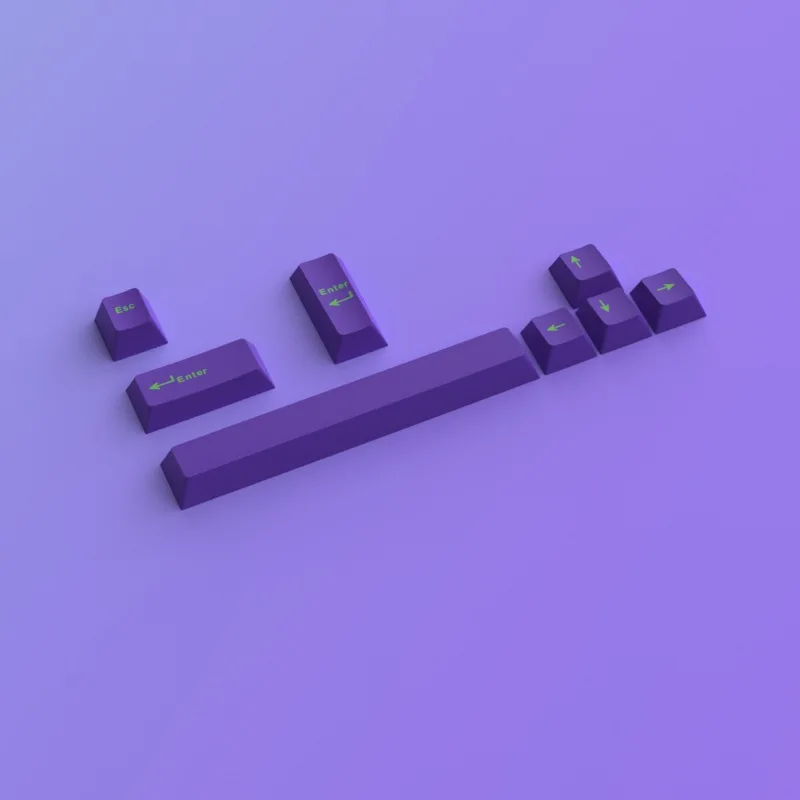 8-Key keycap space arrow keys Spot purple keycap 8-key supplement Original height PBT two-color injection molding process enter
8-Key keycap space arrow keys Spot purple keycap 8-key supplement Original height PBT two-color injection molding process enter