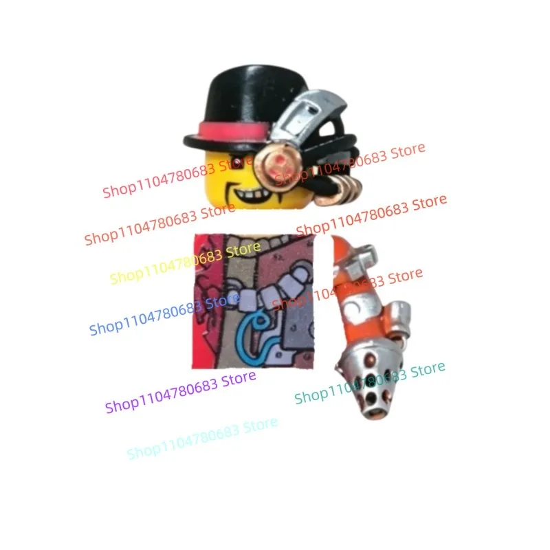 MOC Building Blocks Mini Figure, Red Mecha Warrior Assembled Model Ornament Anime TV Toy, Holiday Gift Collectible Action Figure
MOC Building Blocks Mini Figure, Red Mecha Warrior Assembled Model Ornament Anime TV Toy, Holiday Gift Collectible Action Figure
