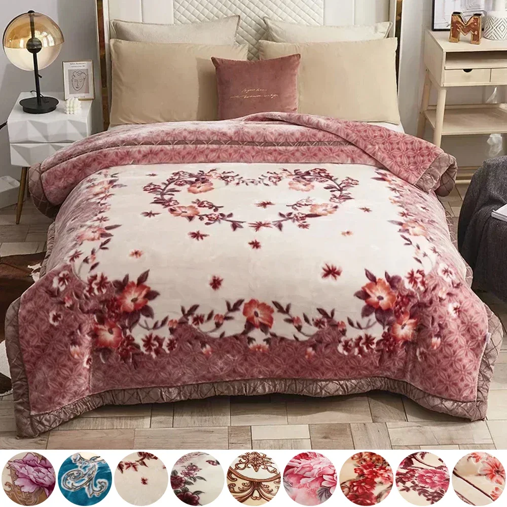 Soft Warm Weighted Blankets for Beds Thickened Quilt Duvet Soft Coral Fleece Flannel Blankets Double Side Plush Comforter Quilt
Soft Warm Weighted Blankets for Beds Thickened Quilt Duvet Soft Coral Fleece Flannel Blankets Double Side Plush Comforter Quilt