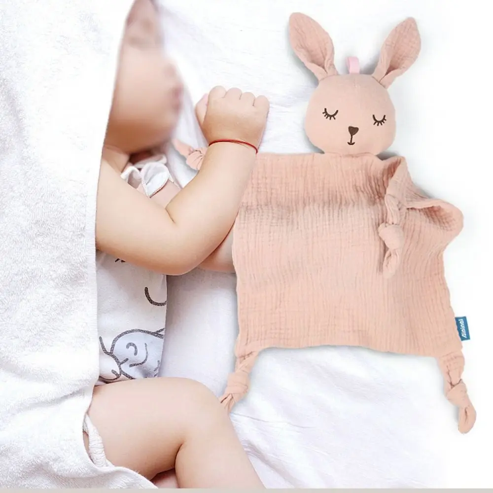 Harmless Soft Baby Cotton Gauze Blanket Cartoon Sensory Toy Comforter Saliva Scarf Rabbit Ears Cute Doll Handkerchief Kids Sleep
Harmless Soft Baby Cotton Gauze Blanket Cartoon Sensory Toy Comforter Saliva Scarf Rabbit Ears Cute Doll Handkerchief Kids Sleep