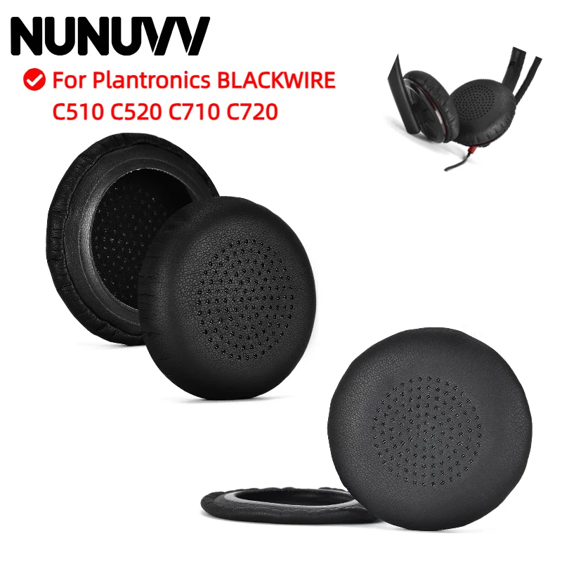 NUNUVV Replacement Earpads For Plantronics BLACKWIRE C510 C520 C710 C720 Earmuffs Ultra-soft Sponge Cushion Cover Headphone
NUNUVV Replacement Earpads For Plantronics BLACKWIRE C510 C520 C710 C720 Earmuffs Ultra-soft Sponge Cushion Cover Headphone
