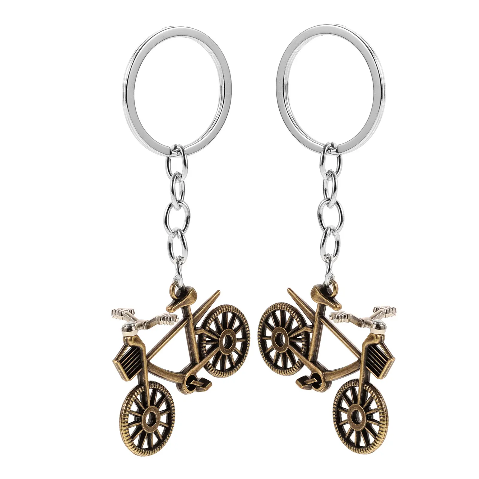 2Pcs Vintage Mini Bike Keychain Bicycle Pendant Hanging Keyring Decorative Key Accessory Charm for Bags Backpacks
2Pcs Vintage Mini Bike Keychain Bicycle Pendant Hanging Keyring Decorative Key Accessory Charm for Bags Backpacks