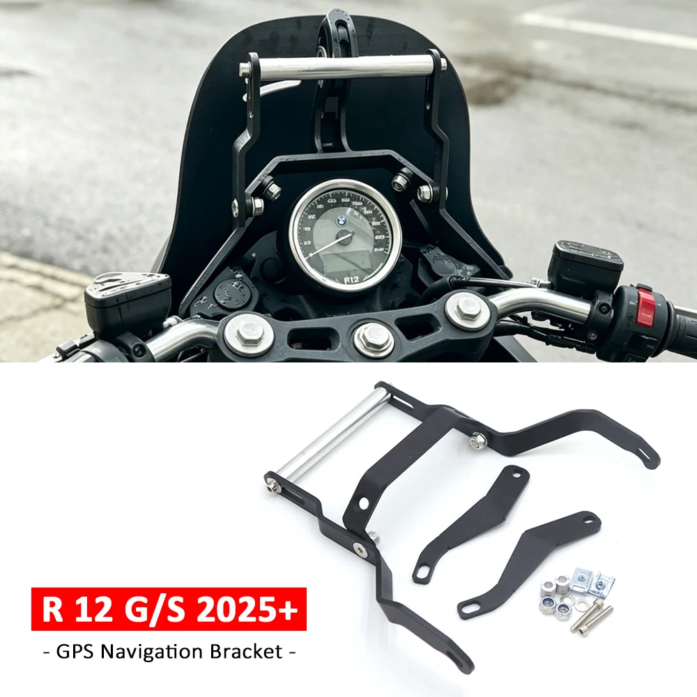 Motorcycle Accessories GPS Mobile Phone Holder R12G R12S GPS Stabiliser Adjustable Navigation Bracket For BMW R 12 G/S 2025-
Motorcycle Accessories GPS Mobile Phone Holder R12G R12S GPS Stabiliser Adjustable Navigation Bracket For BMW R 12 G/S 2025-