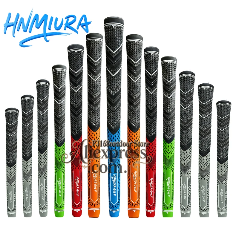 Golf Grips Rubber Cotton Yarn Golf Grips HNMIURA Golf Irons Grips Golf Driver Grips Golf Supplies Standard/Midsize/Jumbo
Golf Grips Rubber Cotton Yarn Golf Grips HNMIURA Golf Irons Grips Golf Driver Grips Golf Supplies Standard/Midsize/Jumbo