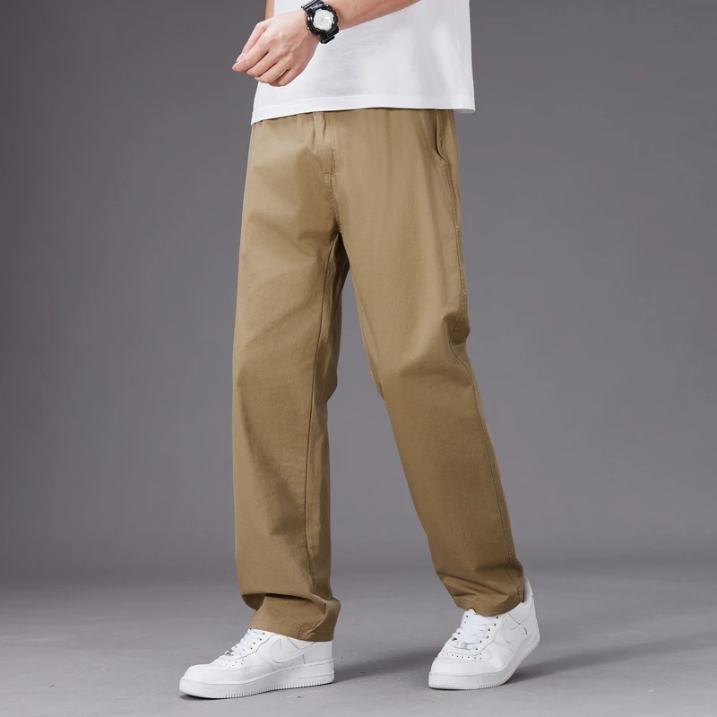 2026 New Men's Big Size Plus Large 6XL Elastic Waist Straight Leg Fit Summer Cotton Pants Loose Khaki Light Work Wear Trousers
2026 New Men's Big Size Plus Large 6XL Elastic Waist Straight Leg Fit Summer Cotton Pants Loose Khaki Light Work Wear Trousers