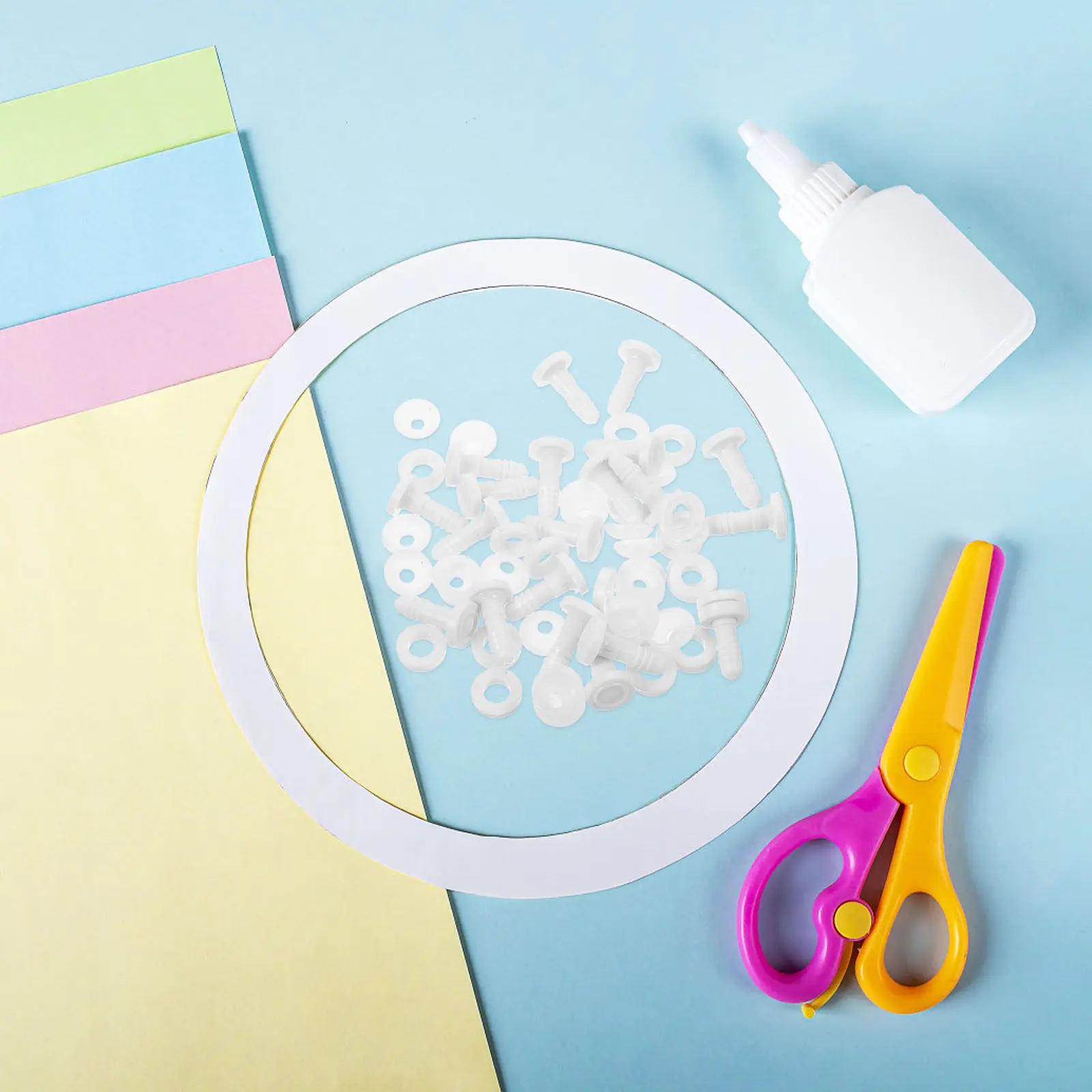 20 комплектов подвижных пластиковых шарниров для рукоделия, материалы для изготовления, вращающиеся соединительные элементы для поделок, аксессуары для животных и медведей ручной работы
20 комплектов подвижных пластиковых шарниров для рукоделия, материалы для изготовления, вращающиеся соединительные элементы для поделок, аксессуары для животных и медведей ручной работы