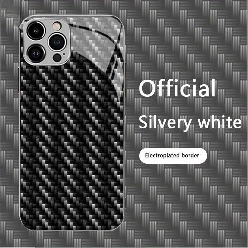Carbon Fiber Texture Background with New PatternGlass Phone Case for iPhone 17/16/16ProMax/15/14/13/12ProMax/11/11Pro
Carbon Fiber Texture Background with New PatternGlass Phone Case for iPhone 17/16/16ProMax/15/14/13/12ProMax/11/11Pro