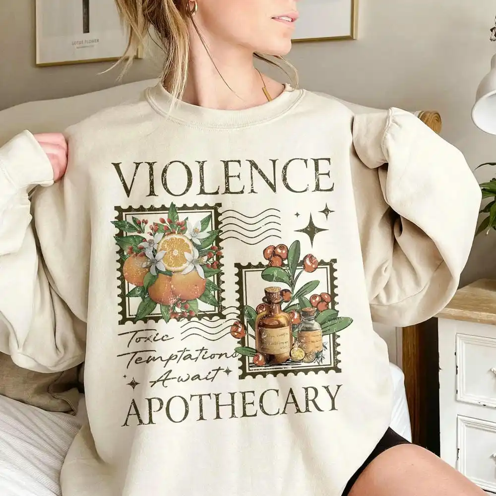 Толстовка «Насилие Аптекарь» «Четвертое крыло» Токсичные искушения Await Одежда с длинными рукавами и круглым вырезом Топ Повседневная повседневная уличная одежда
Толстовка «Насилие Аптекарь» «Четвертое крыло» Токсичные искушения Await Одежда с длинными рукавами и круглым вырезом Топ Повседневная повседневная уличная одежда