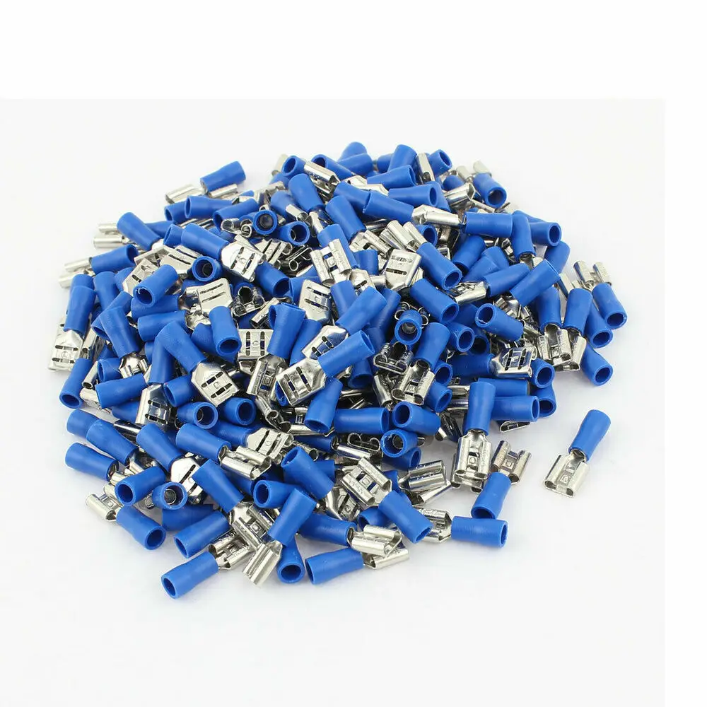 240pcs FDD2-250 1.5-2.5mm2Wire Female Spade Insulated Terminal Connector Blue✦KD
240pcs FDD2-250 1.5-2.5mm2Wire Female Spade Insulated Terminal Connector Blue✦KD