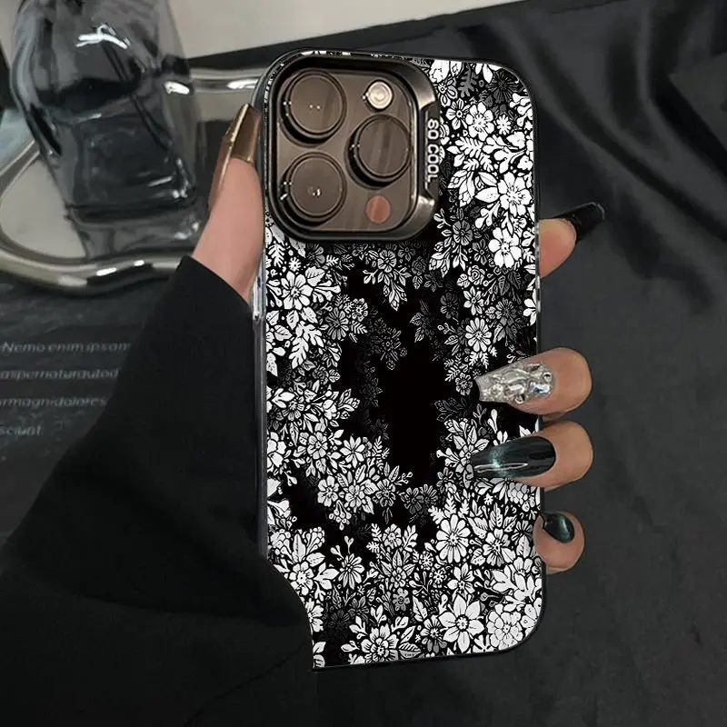 Abyssal flower bed design phone case for iPhone 16 15 14 13 12 11 Pro/ Max/Plus shock-proof rear cover anti-fingerprint
Abyssal flower bed design phone case for iPhone 16 15 14 13 12 11 Pro/ Max/Plus shock-proof rear cover anti-fingerprint