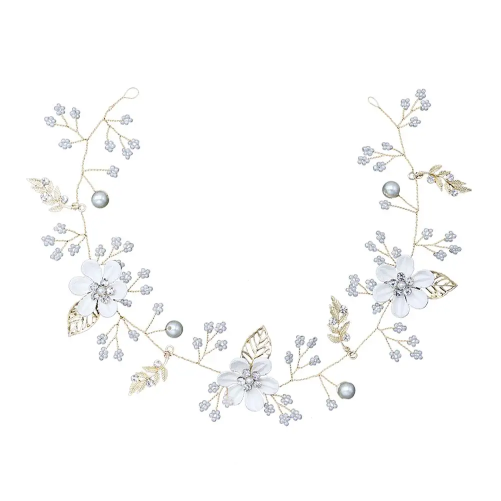 Pearl Headband Hair Accessories Elegant Bridal Headpiece Wedding Prom Party Pearl Flower Leaves Rhinestone Decorations Durable
Pearl Headband Hair Accessories Elegant Bridal Headpiece Wedding Prom Party Pearl Flower Leaves Rhinestone Decorations Durable