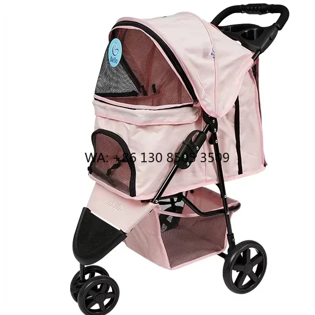Luxury PET STROLLER 3-Wheel Aluminum Dog Carrier with Fabric Lightweight and Foldable for Dogs and Cats Transport
Luxury PET STROLLER 3-Wheel Aluminum Dog Carrier with Fabric Lightweight and Foldable for Dogs and Cats Transport