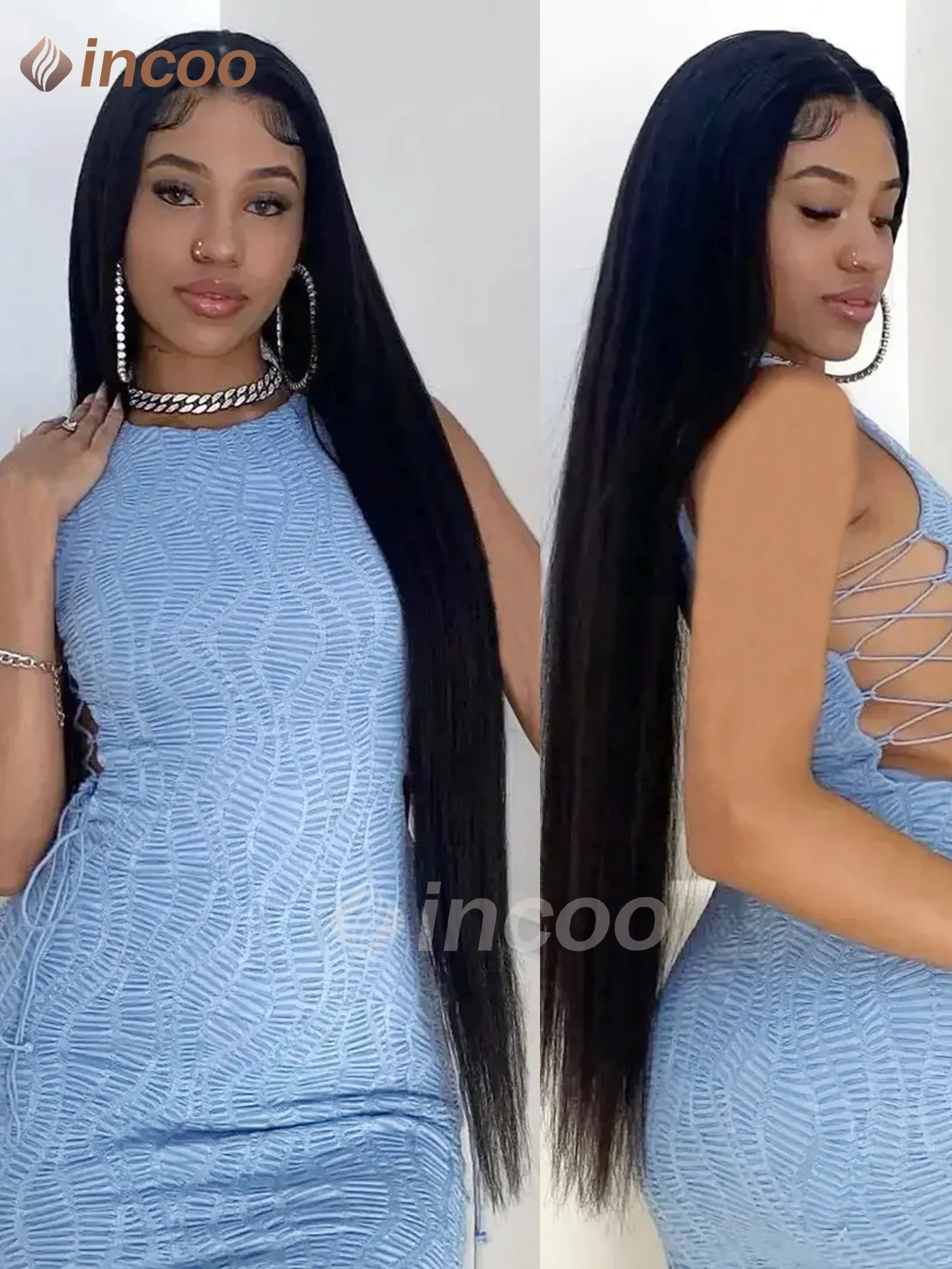 Straight 13X4 HD Transparent Lace Frontal Wigs Human Hair Pre-Plucked Lace Front Wig Human Hair Wigs for Black Women 30 34 Inch
Straight 13X4 HD Transparent Lace Frontal Wigs Human Hair Pre-Plucked Lace Front Wig Human Hair Wigs for Black Women 30 34 Inch