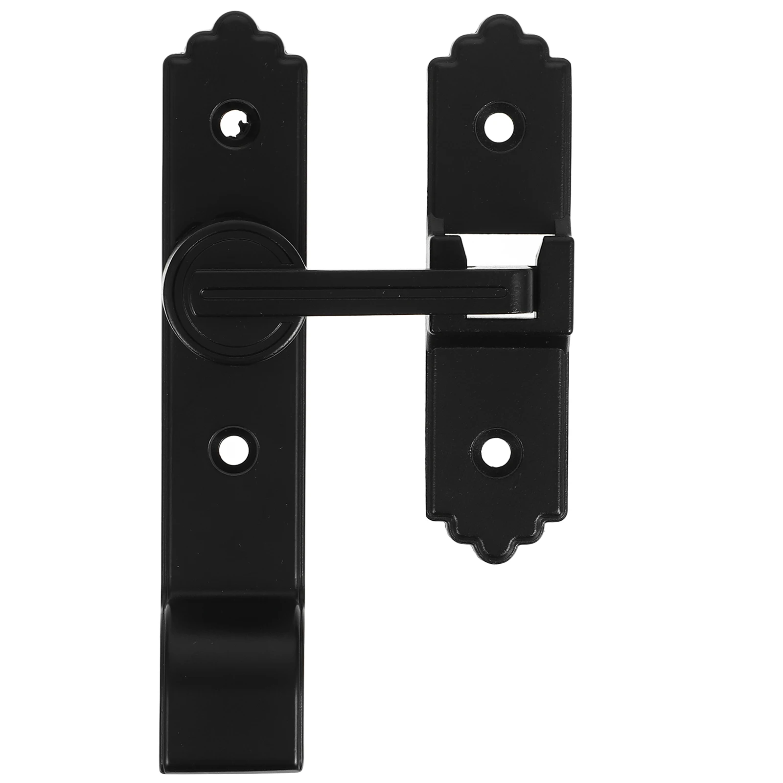 Portable Door Lock Buckle No Drilling Zinc Alloy Hasp Latch for Sliding Barn Doors Bathroom Gates Closet Cabinets Wooden Fences
Portable Door Lock Buckle No Drilling Zinc Alloy Hasp Latch for Sliding Barn Doors Bathroom Gates Closet Cabinets Wooden Fences