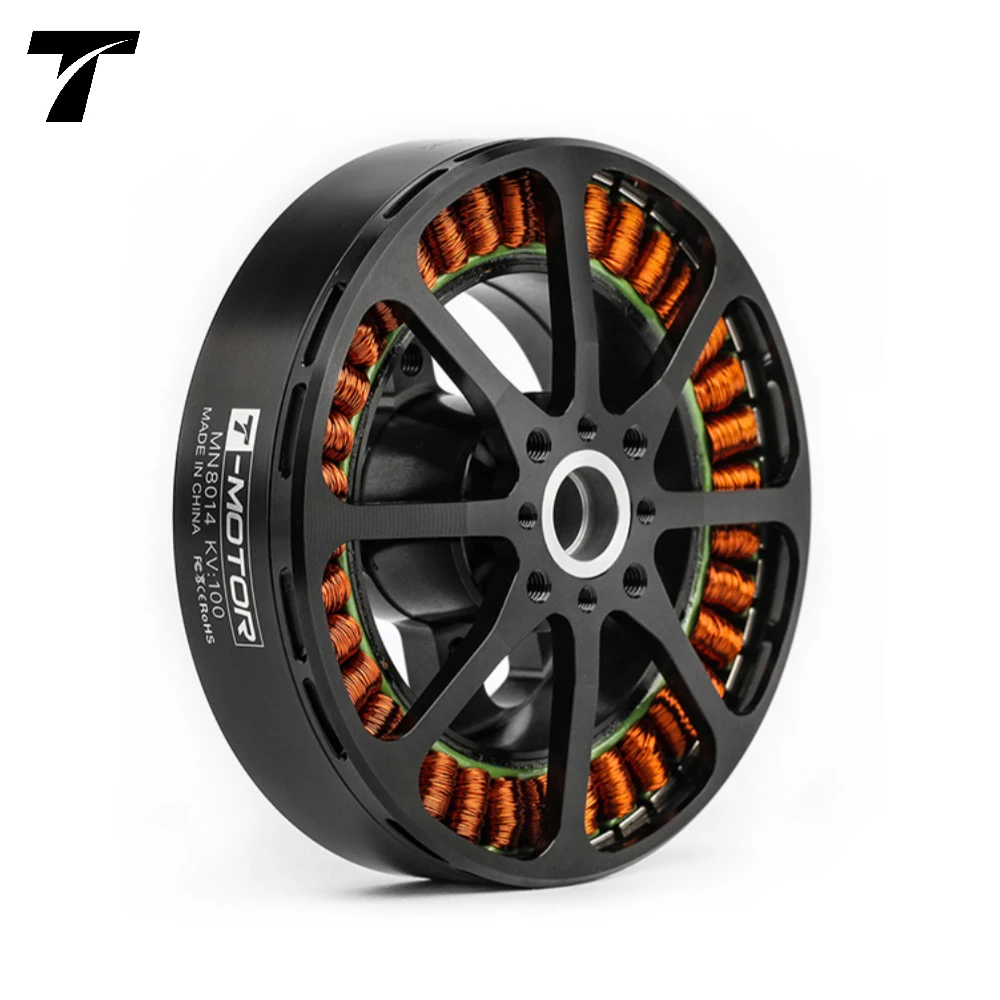 T-MOTOR MN8014 KV100 High Precision Electric Dc 12S 2423W 10kg 20KG Multirotor Drone Motor
T-MOTOR MN8014 KV100 High Precision Electric Dc 12S 2423W 10kg 20KG Multirotor Drone Motor