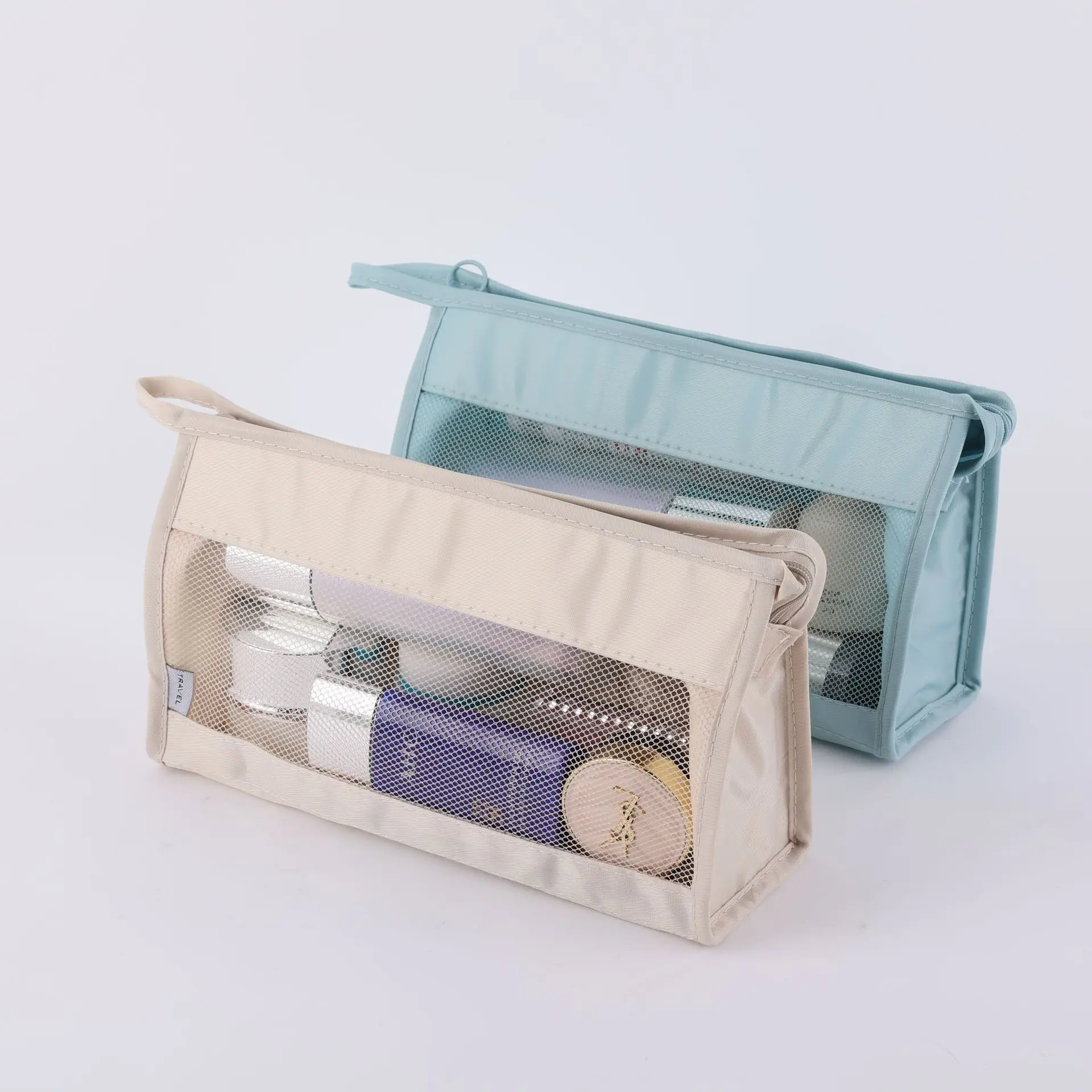 Twill Mesh Toilet Bag Portable Hanging Storage Makeup Brush Pouch Bag Going Travel Makeup Bag Cosmetic Organizer
Twill Mesh Toilet Bag Portable Hanging Storage Makeup Brush Pouch Bag Going Travel Makeup Bag Cosmetic Organizer