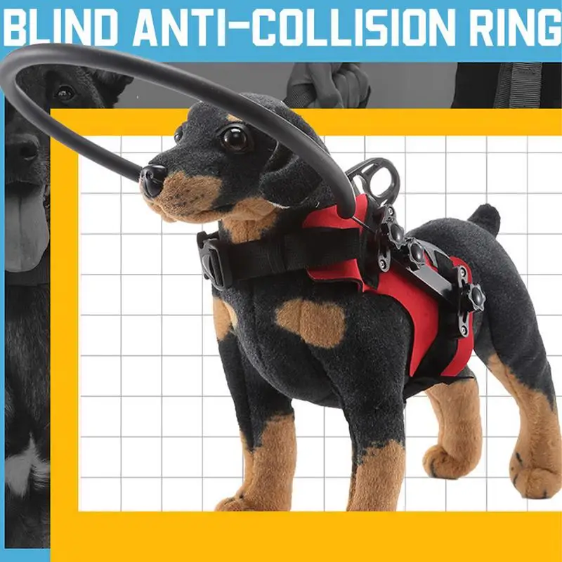 Blind Dog Adjustable Pet Anti-Collision Circle Harness Guiding Device for Small to Large Blind Dog Training Safety Comfortable
Blind Dog Adjustable Pet Anti-Collision Circle Harness Guiding Device for Small to Large Blind Dog Training Safety Comfortable