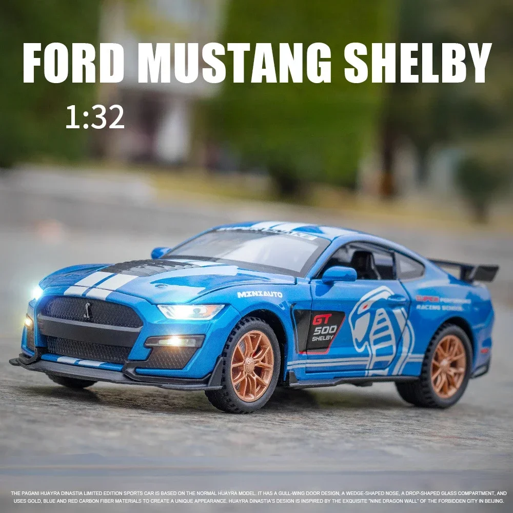 1:32 Ford Mustang Shelby GT500 Alloy Car Model Simulation Sound And Light Pull Back Toy Car For Boyfriend Collection A900 Alloy
1:32 Ford Mustang Shelby GT500 Alloy Car Model Simulation Sound And Light Pull Back Toy Car For Boyfriend Collection A900 Alloy