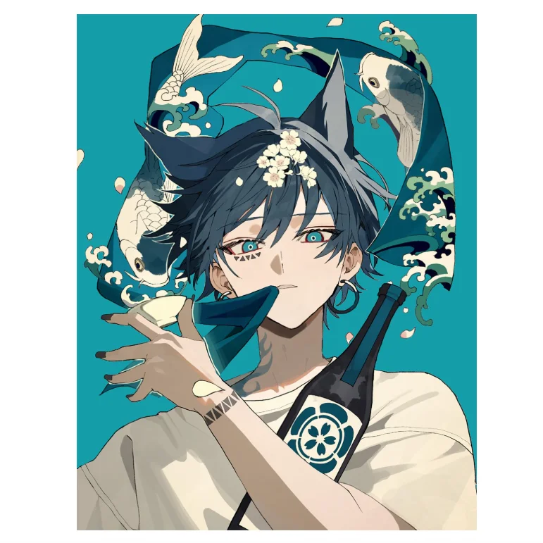 Sakusha 2 Art Book Yatagarasu, 100+ Works Incl. VTuber Designs & Game Collabs, KADOKAWA 144p July 2026
Sakusha 2 Art Book Yatagarasu, 100+ Works Incl. VTuber Designs & Game Collabs, KADOKAWA 144p July 2026