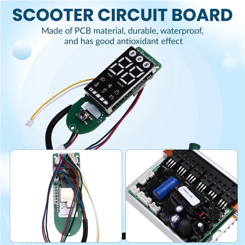 ABJM-Bluetooth Display Dashboard Controller Circuit Control Motherboard Third For Ninebot F2/F2 Pro/F2 Plus
ABJM-Bluetooth Display Dashboard Controller Circuit Control Motherboard Third For Ninebot F2/F2 Pro/F2 Plus