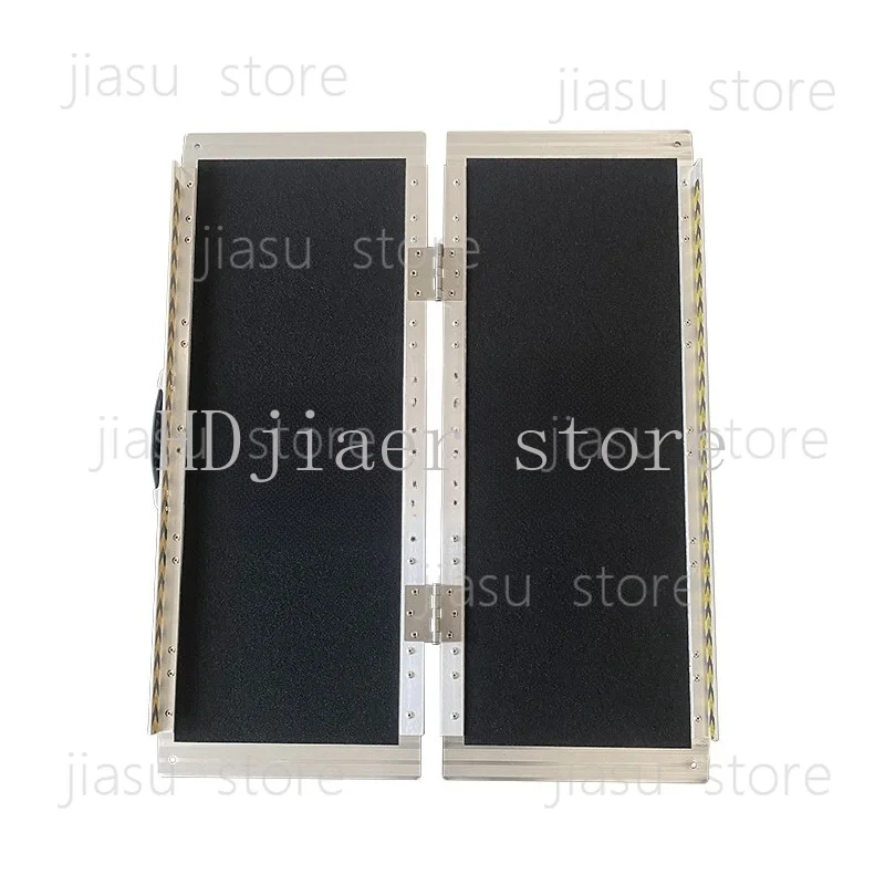 Portable Folding Aluminum Alloy Barrier-Free Ramp, Non-Slip Wheelchair Threshold Ramp for Home Outdoor Access
Portable Folding Aluminum Alloy Barrier-Free Ramp, Non-Slip Wheelchair Threshold Ramp for Home Outdoor Access