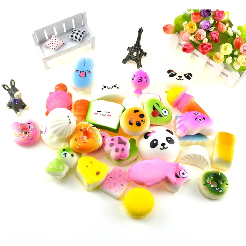 10 squishy Soft Slow Rising Toys Set Bread Cake Food Key Ring Squishy Anti-Stress Squeeze Toy
10 squishy Soft Slow Rising Toys Set Bread Cake Food Key Ring Squishy Anti-Stress Squeeze Toy