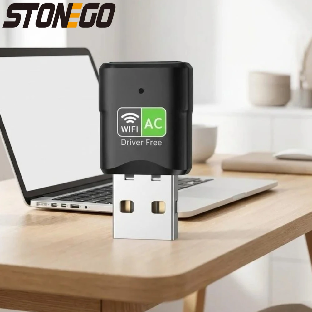 Двухдиапазонный USB-адаптер Wi-Fi AC600, мини-беспроводной сетевой адаптер для ПК и ноутбуков, поддержка Windows 11 и 10
Двухдиапазонный USB-адаптер Wi-Fi AC600, мини-беспроводной сетевой адаптер для ПК и ноутбуков, поддержка Windows 11 и 10