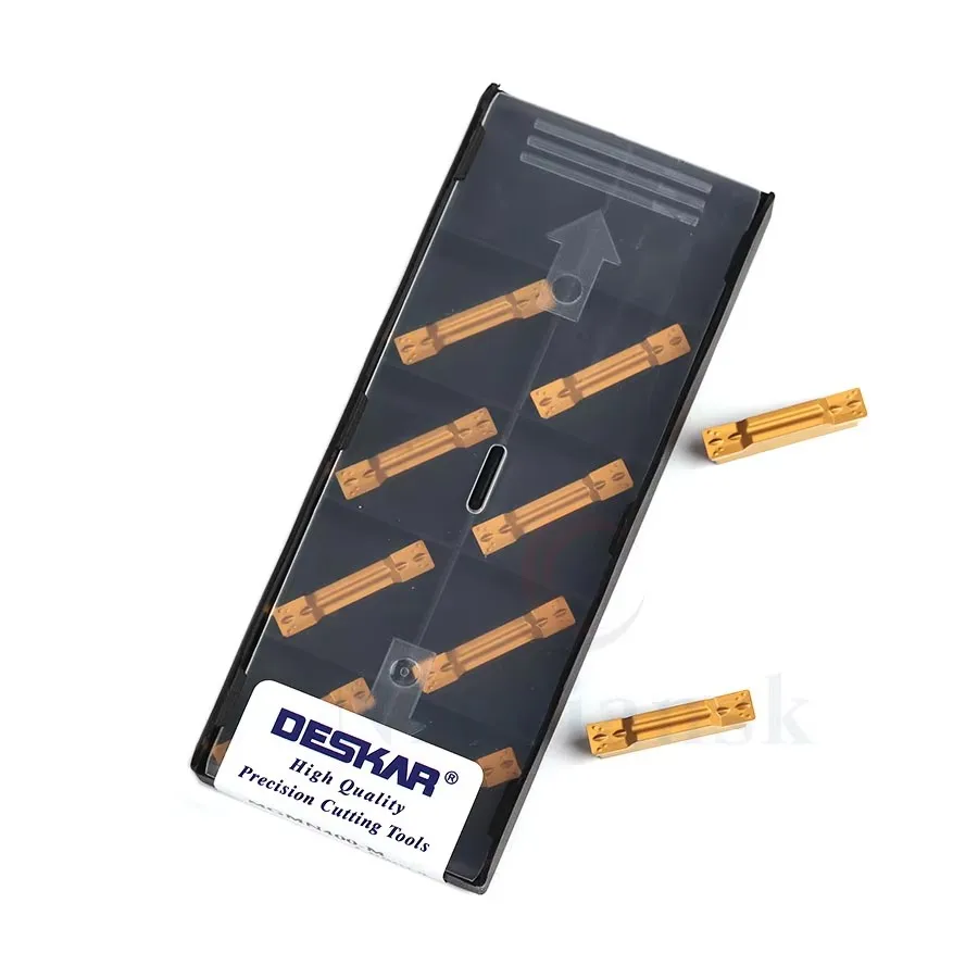 DESKAR MGMN Slotting Insert Numerical Control Grooving Blades MGMN200/250/300/400-G/M LF9018 Cutting Tool Special For Steel Part
DESKAR MGMN Slotting Insert Numerical Control Grooving Blades MGMN200/250/300/400-G/M LF9018 Cutting Tool Special For Steel Part