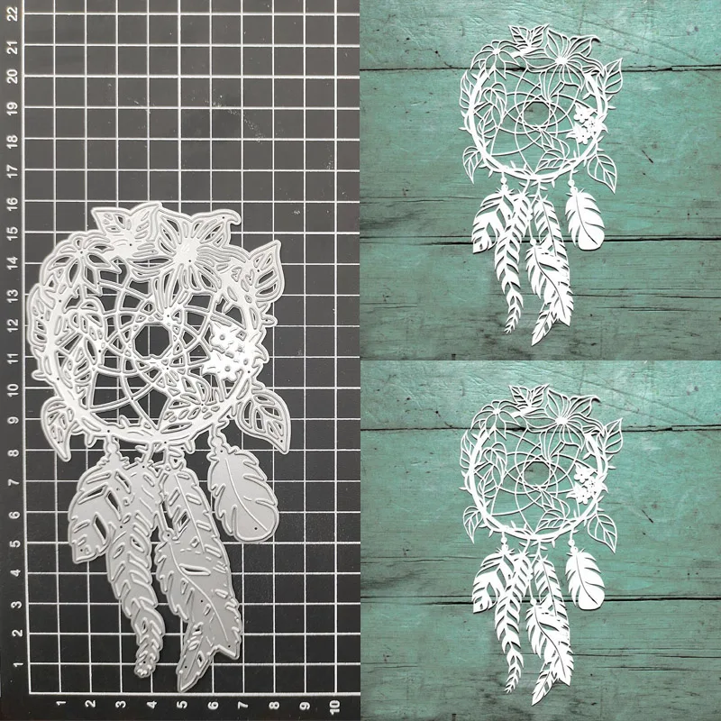Dreamcatcher Metal Cutting Dies Stencil Scrapbooking Diy Album Stamp Paper Card Embossing Decor Craft Knife Mould
Dreamcatcher Metal Cutting Dies Stencil Scrapbooking Diy Album Stamp Paper Card Embossing Decor Craft Knife Mould