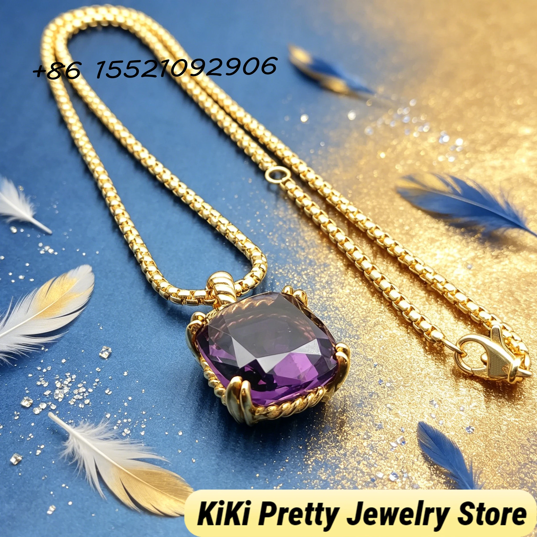 2026 New High Quality DAV Necklaces,Romantic Love Symbol Couple Pendant Necklace Exquisite Lovers Birthday Festival Surprise Gift
2026 New High Quality DAV Necklaces,Romantic Love Symbol Couple Pendant Necklace Exquisite Lovers Birthday Festival Surprise Gift