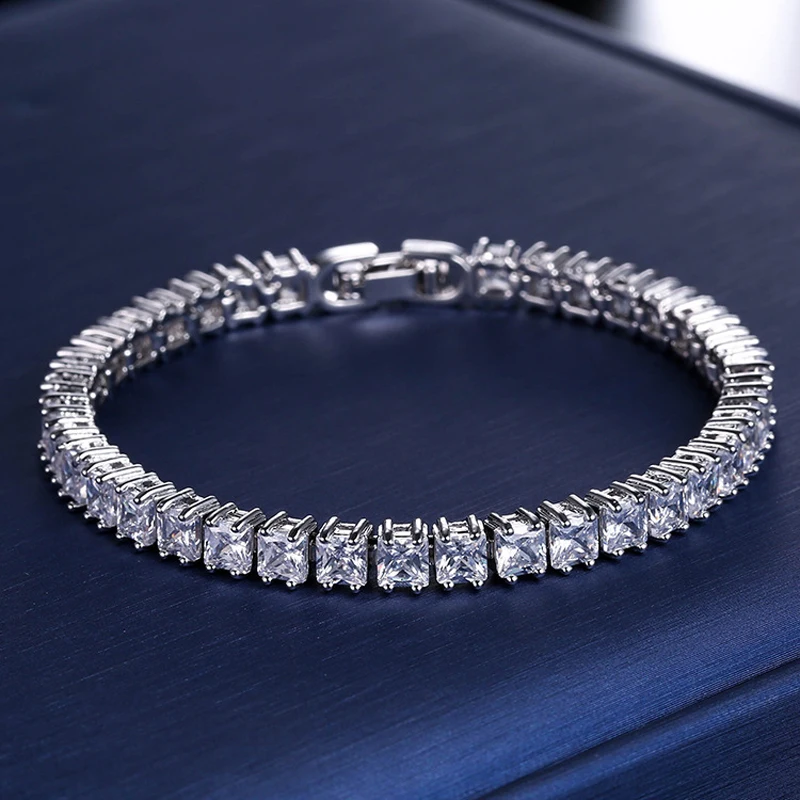 5mm Moissanite Tennis Bracelets for Women 925 Sterling Silver White Gold Bangle Wedding Sparkles Lab Diamond Bracelet GRA
5mm Moissanite Tennis Bracelets for Women 925 Sterling Silver White Gold Bangle Wedding Sparkles Lab Diamond Bracelet GRA