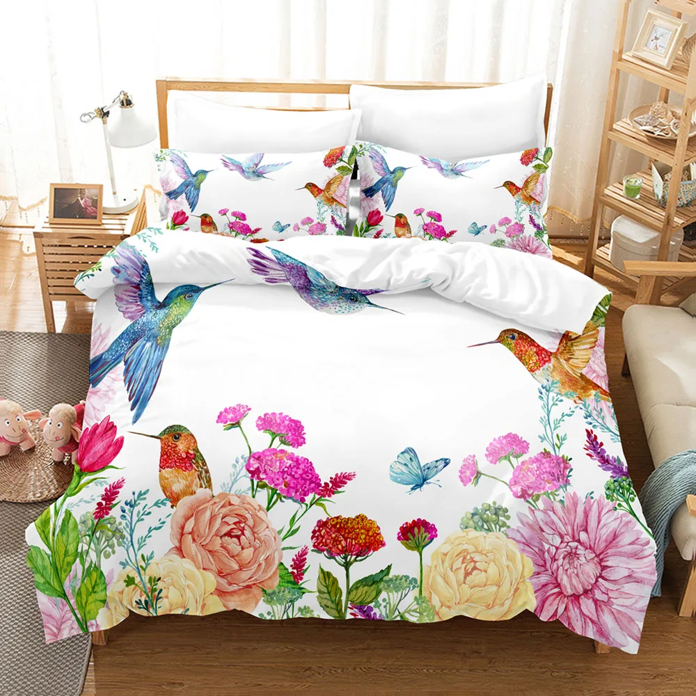 Bird and Flowers 3D Bedding Set Duvet Cover Set King Queen Twin Double Comforter Cover Set For Home and Decoration
Bird and Flowers 3D Bedding Set Duvet Cover Set King Queen Twin Double Comforter Cover Set For Home and Decoration