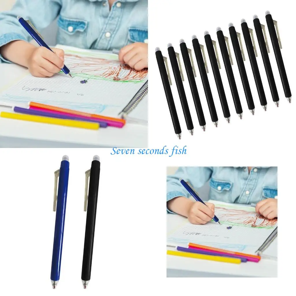 L74B 10 Pieces 0.5mm Neutral Pen Gel Pen Neutral Pen Heat Erasable Pen for School
L74B 10 Pieces 0.5mm Neutral Pen Gel Pen Neutral Pen Heat Erasable Pen for School