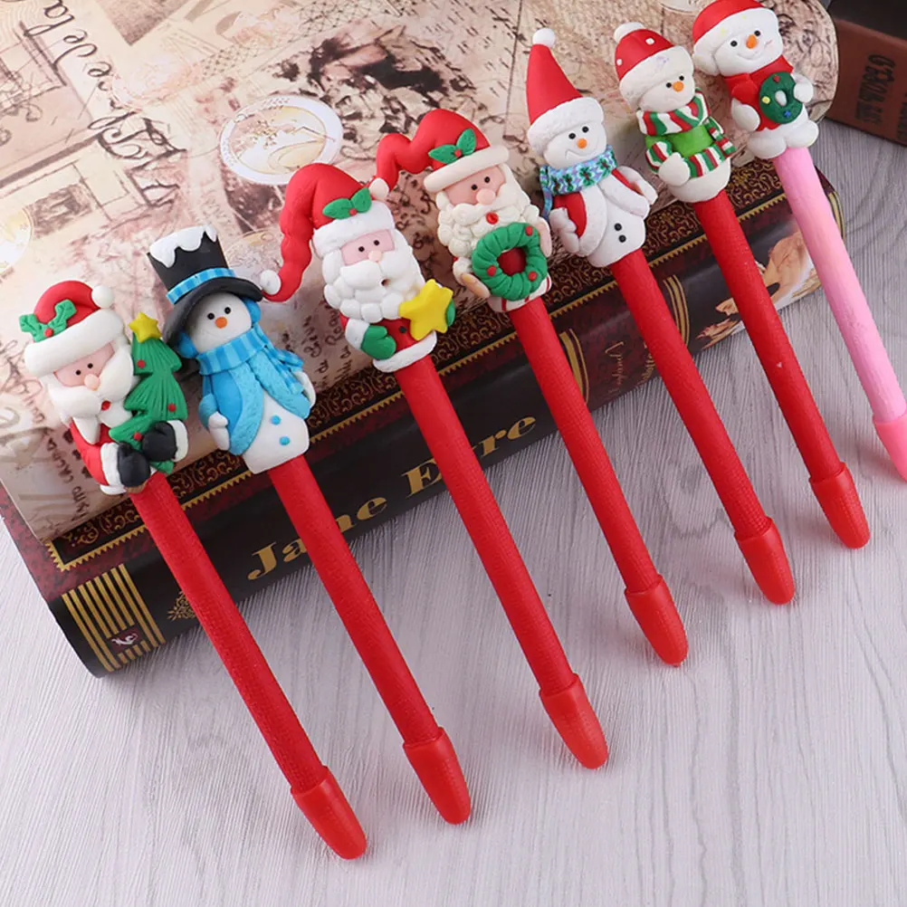 4 Pcs Christmas Decoration Pen Xmas Patterns Smooth Writing School Supplies Office Pen Students Stationery Graduation Gifts
4 Pcs Christmas Decoration Pen Xmas Patterns Smooth Writing School Supplies Office Pen Students Stationery Graduation Gifts
