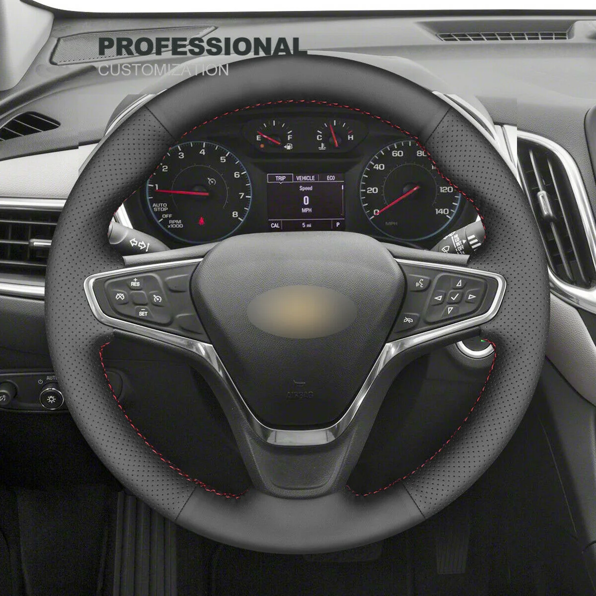 Чехол на руль из черной кожи для Chevrolet Malibu Equinox, аксессуары для салона автомобиля
Чехол на руль из черной кожи для Chevrolet Malibu Equinox, аксессуары для салона автомобиля