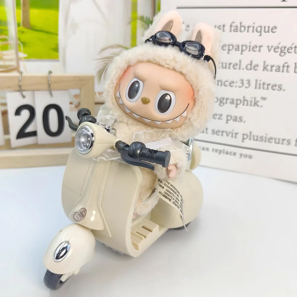Mini Electric Bike Doll Motorcycle Rotatable Children's Toy For Labubu Toy Motor Creative Doll Accessories
Mini Electric Bike Doll Motorcycle Rotatable Children's Toy For Labubu Toy Motor Creative Doll Accessories
