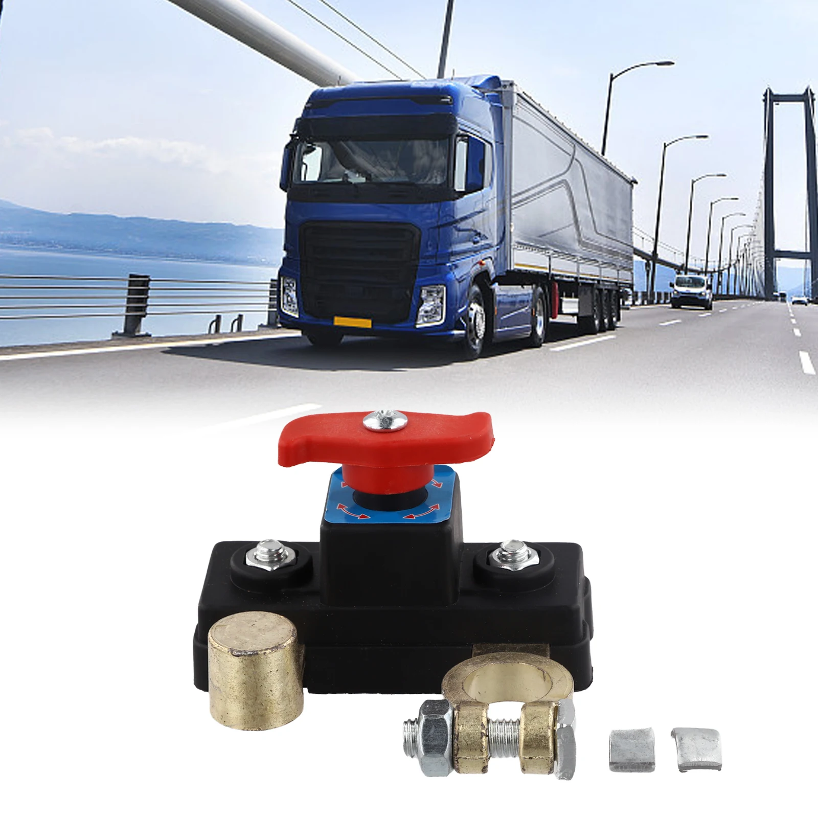 1pcs Car Battery Power-off Switch 12V/24V Top Post Battery Disconnect Switch Battery Kill Switch For Truck Boat Trailers Vehicle
1pcs Car Battery Power-off Switch 12V/24V Top Post Battery Disconnect Switch Battery Kill Switch For Truck Boat Trailers Vehicle