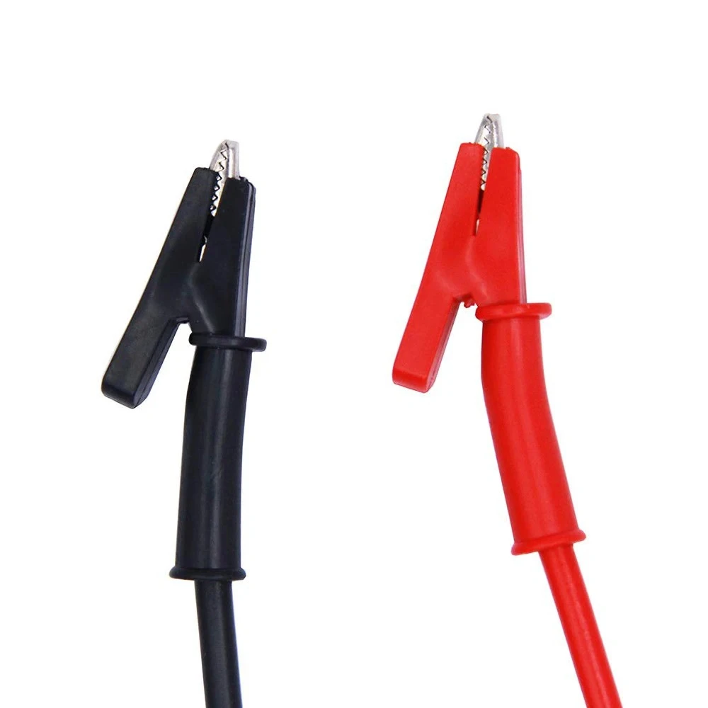 2 /10Pcs 15A 1M Dual Ended Crocodile Alligator Clips Test Lead Alligator Clips to Alligator Clip Heavy Duty Silicone Test Leads
2 /10Pcs 15A 1M Dual Ended Crocodile Alligator Clips Test Lead Alligator Clips to Alligator Clip Heavy Duty Silicone Test Leads