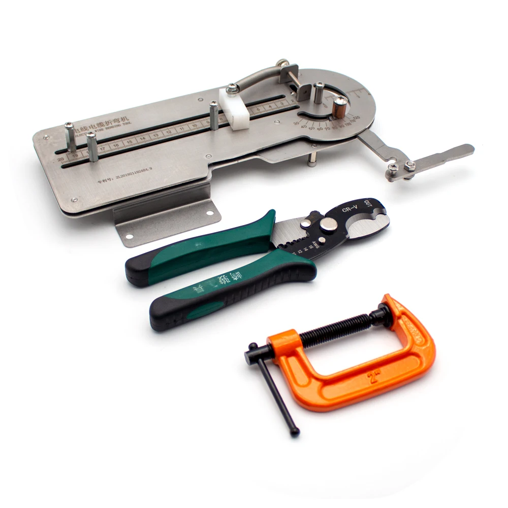 Manual Small Wire and Cable Bending Machine Electric Wire Bending Tool Iron Wire Copper wire DIY Bender 2.5-35MM Y
Manual Small Wire and Cable Bending Machine Electric Wire Bending Tool Iron Wire Copper wire DIY Bender 2.5-35MM Y