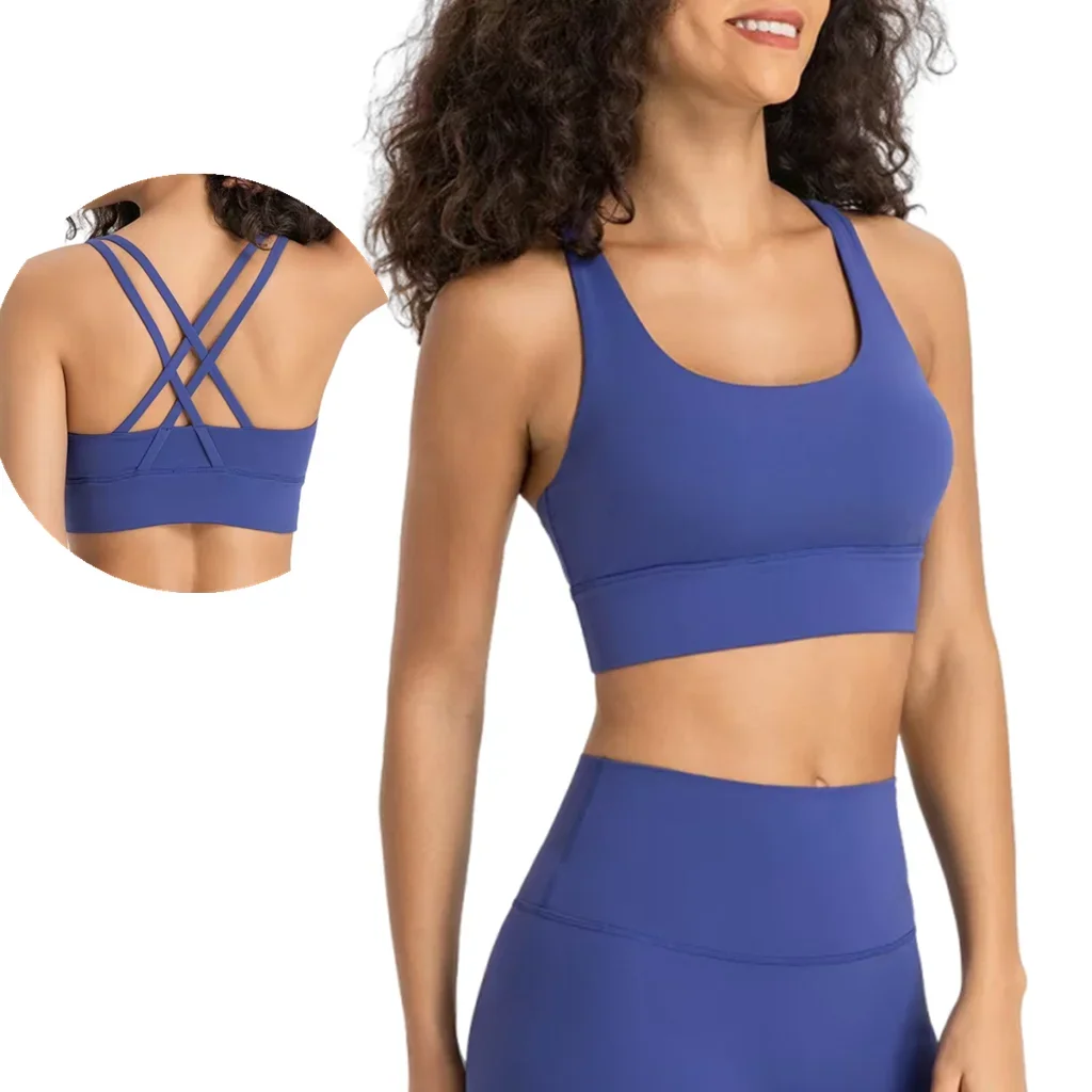 Lemon Align Women Sports Bra Cross Sexy Tights Tank Top Soft Athletic Fitness Yoga Vest With Chest Pad Bras Bralette Tank
Lemon Align Women Sports Bra Cross Sexy Tights Tank Top Soft Athletic Fitness Yoga Vest With Chest Pad Bras Bralette Tank