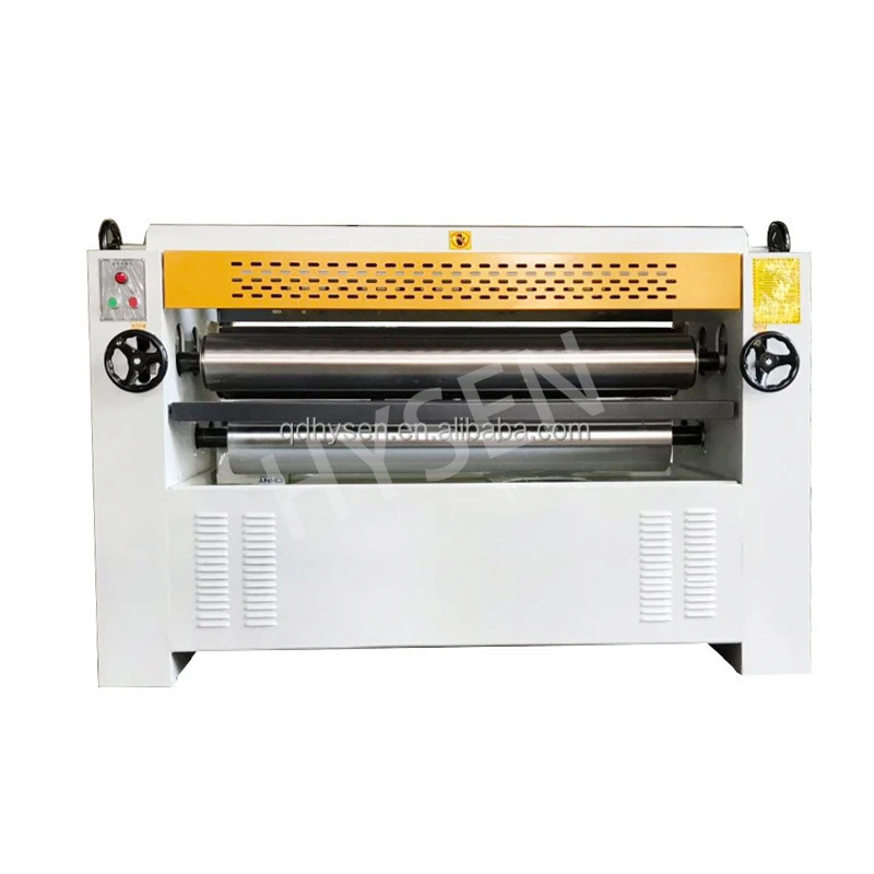 HYSEN MT6113 Automatic Wood Plate Gluing Machine Double-sided Rolling Woodworking Glue Coating Machine
HYSEN MT6113 Automatic Wood Plate Gluing Machine Double-sided Rolling Woodworking Glue Coating Machine