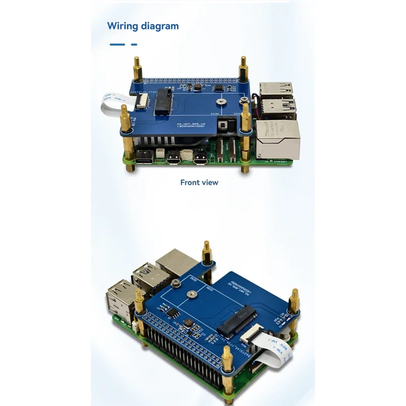 Плата расширения SSD для Raspberry Pi 5 PCIE M.2 поддерживает модуль Hailo8l для 2230/2242 NVME SSD-TCES
Плата расширения SSD для Raspberry Pi 5 PCIE M.2 поддерживает модуль Hailo8l для 2230/2242 NVME SSD-TCES