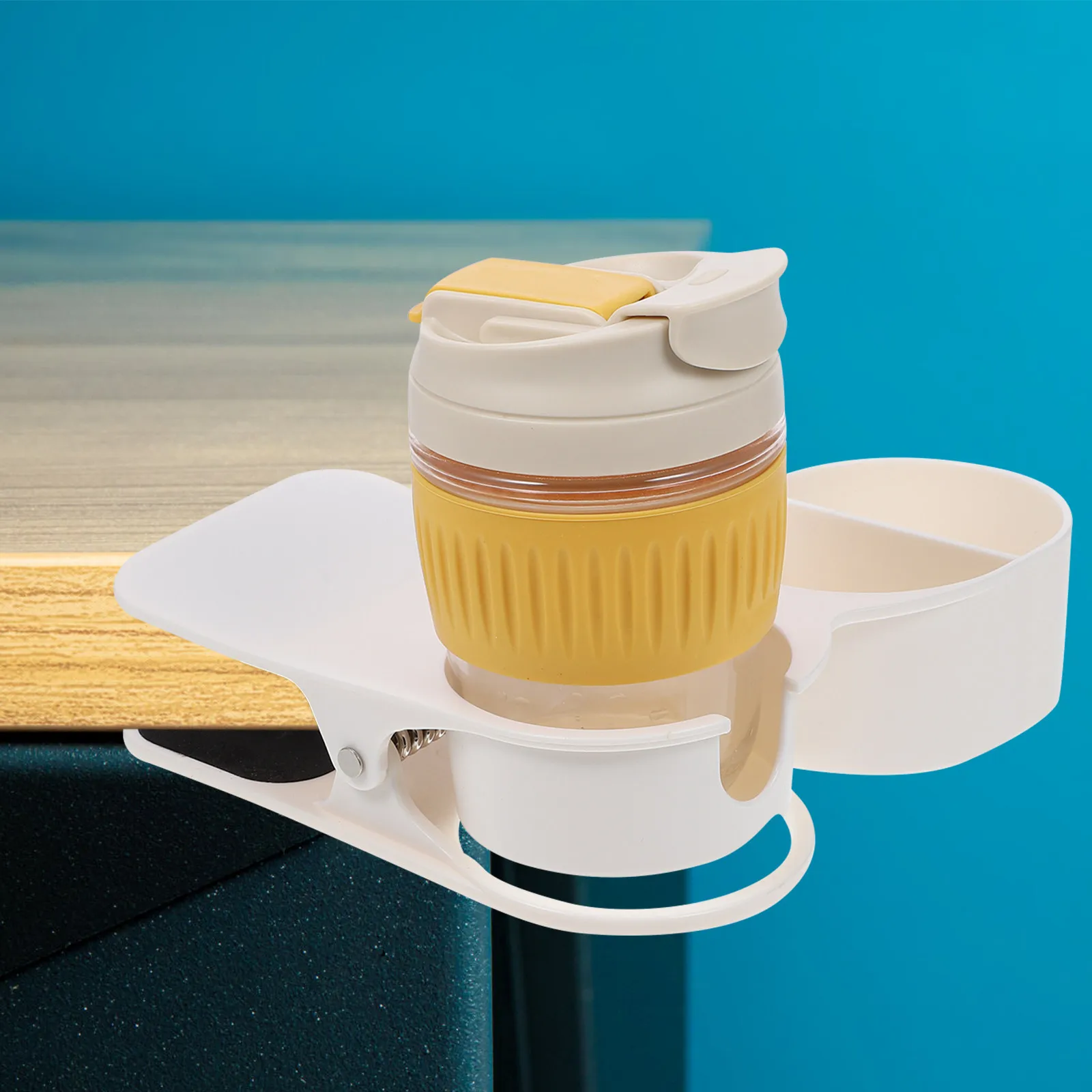 Black Portable Drinking Cup Holder Clip Multifunction Table Side Clamp Organizer for Office Desk Small Item Holder
Black Portable Drinking Cup Holder Clip Multifunction Table Side Clamp Organizer for Office Desk Small Item Holder
