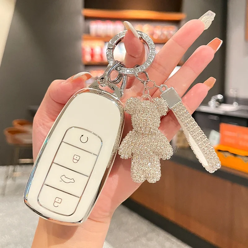 Чехол для ключей Автомобильный из ТПУ для Chery OMODA 5 C5 Modod Tiggo 8 PLUS 8 Pro 7 Pro Arrizo, новинка 5 PLUS 2021, аксессуары для ключей
Чехол для ключей Автомобильный из ТПУ для Chery OMODA 5 C5 Modod Tiggo 8 PLUS 8 Pro 7 Pro Arrizo, новинка 5 PLUS 2021, аксессуары для ключей