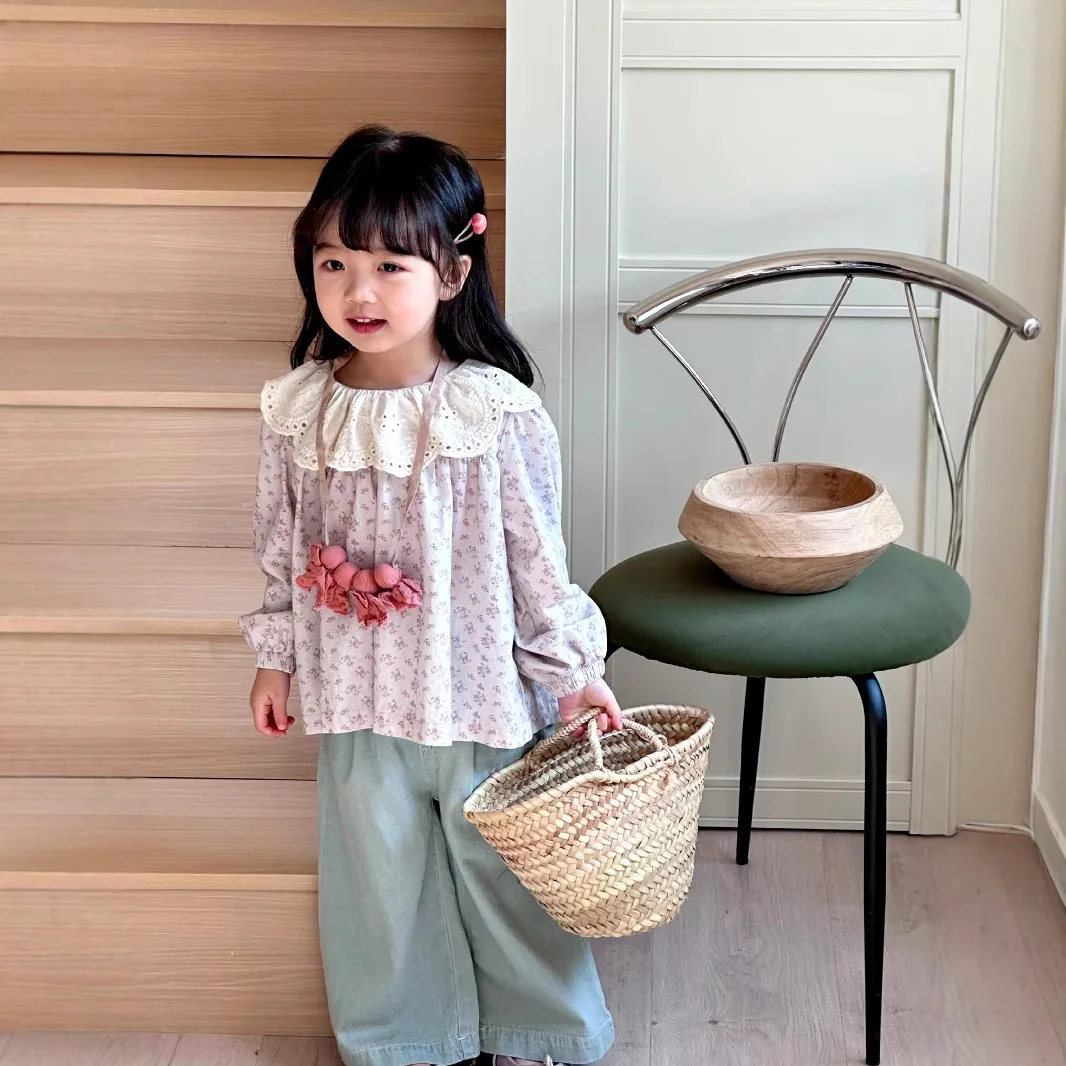 Floral Shirt Jeans Korean Fashion Spring New 2025 Cute Casual Fashion All-match Floral Polka Dot Shirt Denim Wide Leg Pants
Floral Shirt Jeans Korean Fashion Spring New 2025 Cute Casual Fashion All-match Floral Polka Dot Shirt Denim Wide Leg Pants