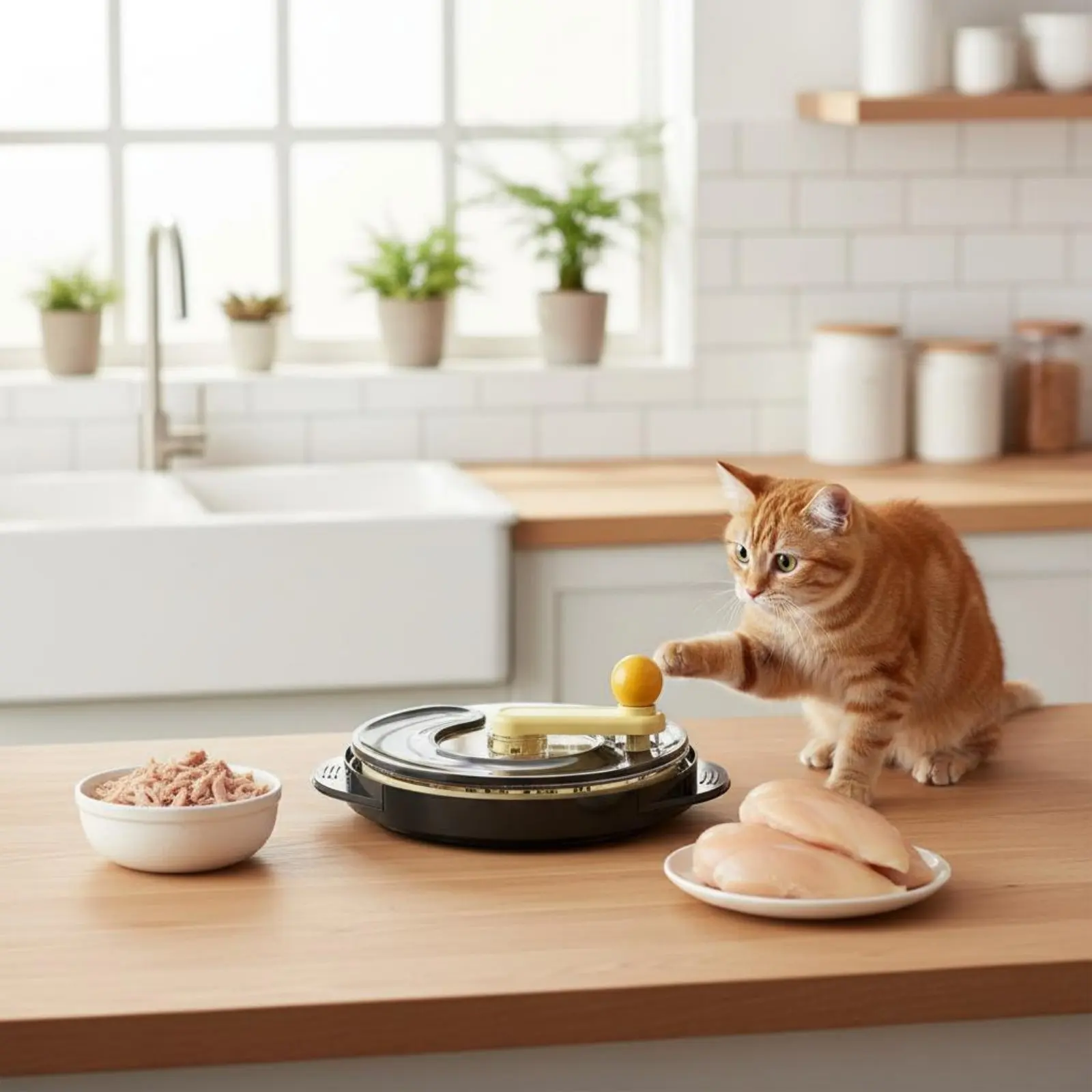 Pet Meat Flaker Time-Saving Chicken Shredder Feline Food Grinder Long-Lasting Kitchen Tool for Feeding Station
Pet Meat Flaker Time-Saving Chicken Shredder Feline Food Grinder Long-Lasting Kitchen Tool for Feeding Station